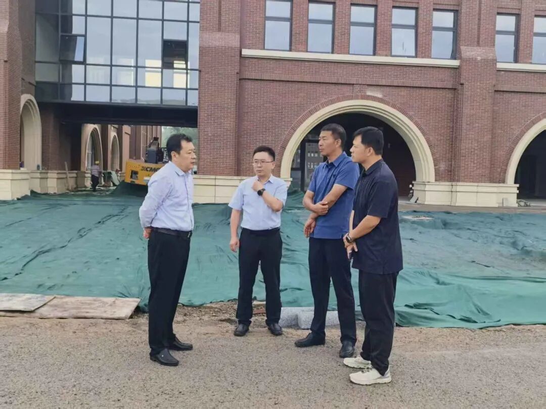 新乡市政府副市长、平原示范区党工委书记陈剑虹带队晨查督导环境污染防治工作